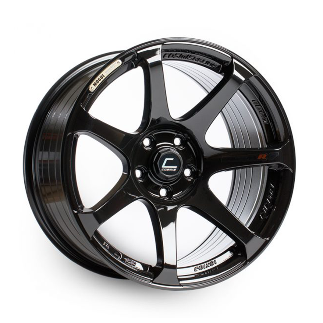 292.50 Cosmis Racing MR7 Wheels (18x10) [Black +25mm Offset] 5x114.3 - Redline360