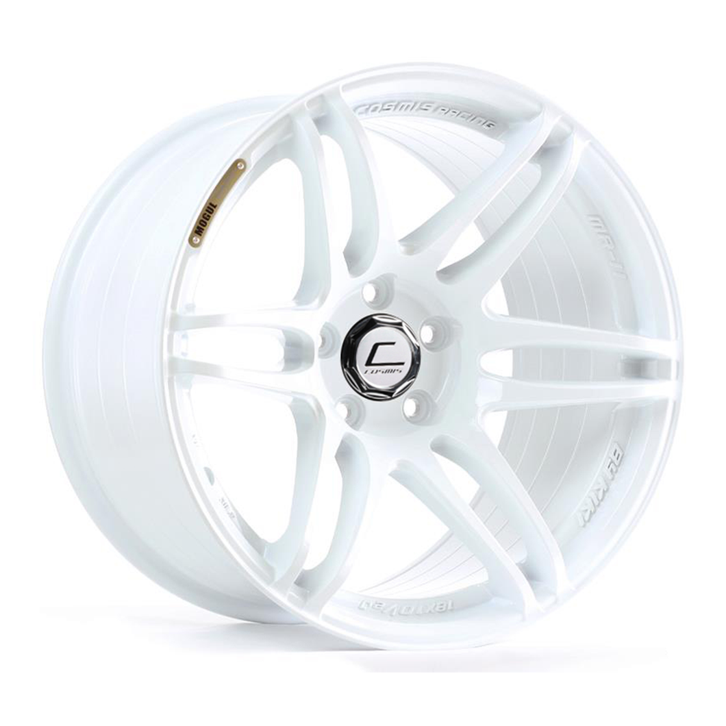 238.50 Cosmis Racing MRII Wheels (17x9) [White +10mm Offset] 5x114.3 - Redline360