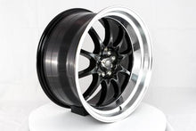 Load image into Gallery viewer, 243.95 MST MT11 Wheels (17x9 5x100/5x114.3 +20 Offset) Black w/ Machined Lip - Redline360 Alternate Image