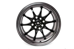 131.00 MST MT11 Wheels (15x8 4x100/4x114.3 +0 Offset) Matte Black w/ Matte Black Lip - Redline360