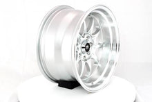 Load image into Gallery viewer, 189.95 MST MT11 Wheels (15x8 4x100/4x114.3 +0 Offset) Silver w/ Machined Lip - Redline360 Alternate Image