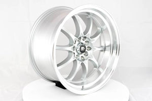 243.95 MST MT11 Wheels (17x9 5x100/5x114.3 +20 Offset) Silver w/ Machined Lip - Redline360