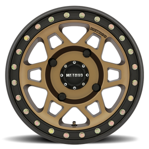 299.00 Method Race Wheels 405 UTV Beadlock (15x7.0 +13 Offset 4x156) Matte Black or Bronze Finish - Redline360
