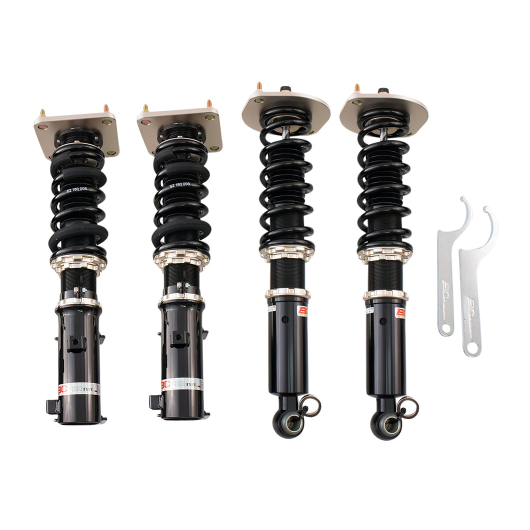 1195.00 BC Racing Coilovers Mazda RX7 FC (1987-1992) w/ Front Camber Plates - Redline360