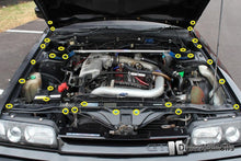 Load image into Gallery viewer, Dress Up Bolts Nissan R31 HR31 Skyline (86-88) Titanium Hardware Engine Bay Kit - Gold Alternate Image