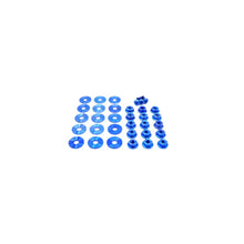 Load image into Gallery viewer, Dress Up Bolts Nissan SR20DET VTC - Titanium Hardware Valve Cover Kit - Blue Alternate Image