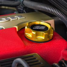 Load image into Gallery viewer, 37.99 DC Sports Oil Cap Mazda M35x4 - Red / Blue / Black / Gold - Redline360 Alternate Image