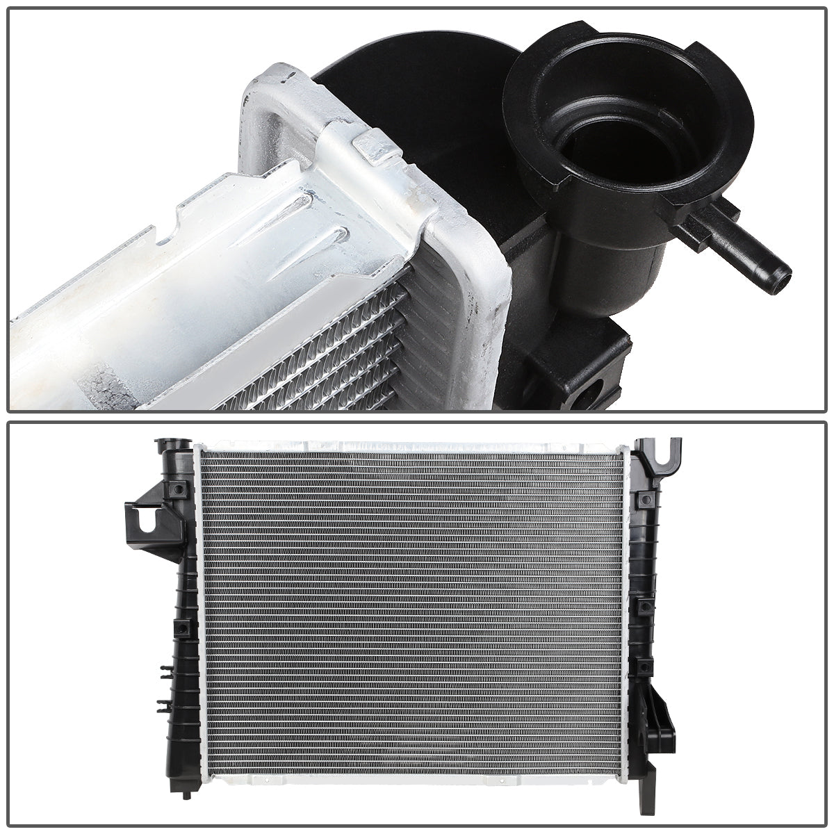 DNA Radiator Dodge Ram 3.7L/ 4.7L/ 5.7L/ 5.9L (02-08) [DPI 2480] OEM  Replacement w/ Aluminum Core