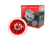 Load image into Gallery viewer, Oracle Sealed Beam Headlight Dodge Charger (75-76) [7" H6024/PAR56] White / Blue / Red / Green / Amber / UV/Purple / ColorSHIFT - Red Alternate Image