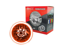 Load image into Gallery viewer, Oracle Sealed Beam Headlight Chevy Camaro (67-81) [7" H6024/PAR56] White / Blue / Red / Green / Amber / UV/Purple / ColorSHIFT - Amber Alternate Image