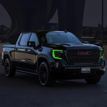 Load image into Gallery viewer, Oracle Headlight DRL Upgrade Kit GMC Sierra (19-22) ColorSHIFT RGB+W - w/ or w/o Controller - w/o Controller Alternate Image