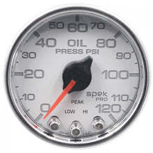 Load image into Gallery viewer, 282.84 AutoMeter Spek-Pro Digital Stepper Motor Oil Pressure Gauge (2-1/16&quot;) Black or Chrome Bezel - Redline360 Alternate Image