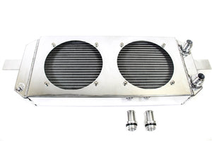 399.00 PLM Power Driven Radiator TUCKED Honda/Acura B-Series Engine - w/ or w/o Spal Fan - Redline360