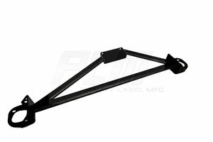 195.00 PLM 3 Point Front Strut Bar Acura Integra DC2/ Honda Civic EG6/EK9/EK4 - Black or Silver - Redline360