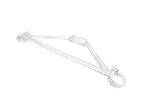 195.00 PLM 3 Point Front Strut Bar Acura Integra DC2/ Honda Civic EG6/EK9/EK4 - Black or Silver - Redline360