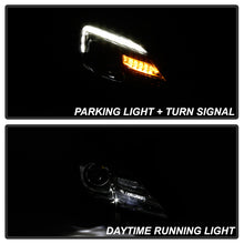Load image into Gallery viewer, Xtune Headlights Buick LaCrosse (17-19) [w/ Xenon HID AFS w/ LED Lights] Black w/ Amber Turn Signal Light - Driver Alternate Image