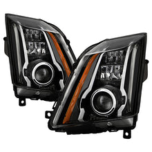 Load image into Gallery viewer, Xtune Projector Headlights Cadillac CTS (08-14) [w/ LED Switch Back] Black w/ Amber Turn Signal Light - Default Title Alternate Image