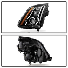 Load image into Gallery viewer, Xtune Projector Headlights Cadillac CTS (08-14) [w/ LED Switch Back] Black w/ Amber Turn Signal Light - Default Title Alternate Image
