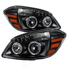 Load image into Gallery viewer, Xtune Projector Headlights Chevy Cobalt (05-10) [w/ LED Halo Lights] Black w/ Amber Turn Signal Light - Default Title Alternate Image