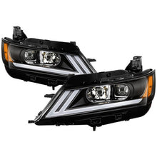 Load image into Gallery viewer, Xtune Projector Headlights Chevy Impala (14-19) [Halogen Model] Black Housing with Amber Turn Signal - Black Alternate Image