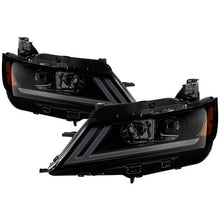 Load image into Gallery viewer, Xtune Projector Headlights Chevy Impala (14-19) [Halogen Model] Black Housing with Amber Turn Signal - Black Smoke Alternate Image