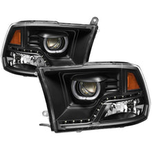 Load image into Gallery viewer, Xtune Projector Headlights Ram 1500 (09-18) [LED DRL - Halogen Model] Black or Chrome w/ Amber Turn Signal Light Alternate Image