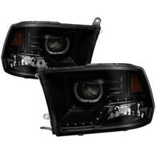 Load image into Gallery viewer, Xtune Projector Headlights Ram 1500 (09-18) [LED DRL - Halogen Model] Black or Chrome w/ Amber Turn Signal Light Alternate Image