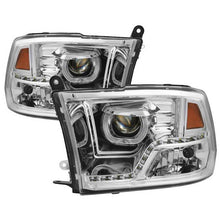 Load image into Gallery viewer, Xtune Projector Headlights Ram 1500 (09-18) [LED DRL - Halogen Model] Black or Chrome w/ Amber Turn Signal Light Alternate Image