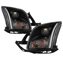 Load image into Gallery viewer, Xtune Projector Headlights Ford Fusion (06-09) [DRL LED Light Bar - Halogen Model] Black or Chrome w/ Amber Turn Signal Light Alternate Image