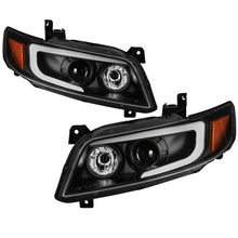 Load image into Gallery viewer, Xtune Projector Headlights Infiniti FX35 /FX45 (03-08) [DRL Light Bar Switchback] Black or Chrome w/ Amber Turn Signal Lights Alternate Image
