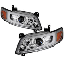 Load image into Gallery viewer, Xtune Projector Headlights Infiniti FX35 /FX45 (03-08) [DRL Light Bar Switchback] Black or Chrome w/ Amber Turn Signal Lights Alternate Image