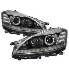 Load image into Gallery viewer, Xtune LED Projector Headlights Mercedes W221 S Class (07-09) [w/ Switchback LED DRL Bar] Black or Chrome Alternate Image