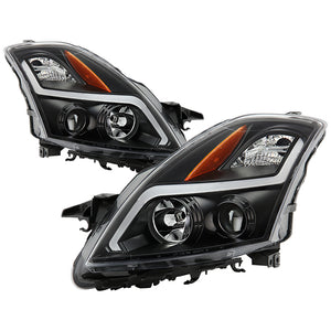 xTune Nissan Altima 2007-2012 Sedan LED Tail Lights - Black Smoked main image 0