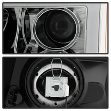 Load image into Gallery viewer, Xtune Projector Headlights Nissan Titan (04-15) [Light Bar DRL] Black or Chrome Finish - Black Alternate Image