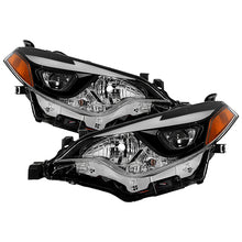 Load image into Gallery viewer, Xtune Headlights Toyota Corolla (14-16) [OE Style - w/ LED DRL] Black / Chrome w/ Amber Turn Signal Lights Alternate Image