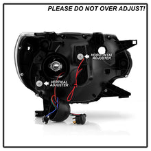 Load image into Gallery viewer, Xtune Projector Headlights Toyota Tacoma (12-15) [w/ LED Light Bar] Black w/ Amber Corner &amp; Side Marker Lights - Default Title Alternate Image
