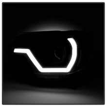 Load image into Gallery viewer, Xtune Projector Headlights Toyota Tacoma (12-15) [w/ LED Light Bar] Black w/ Amber Corner &amp; Side Marker Lights - Default Title Alternate Image