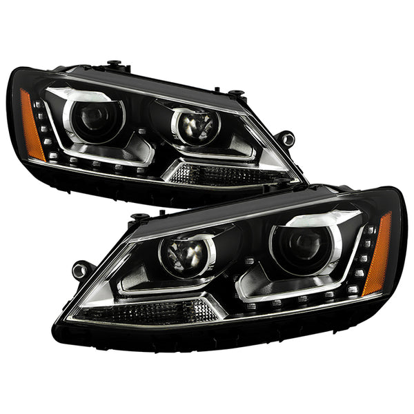 Xtune Projector Headlights VW Jetta (11-14) [LED DRL - Halogen