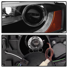 Load image into Gallery viewer, 478.18 Spyder Projector Headlights Audi A4 (2009-2012) LED DRL - Black - Halogen or Xenon/HID only - Redline360 Alternate Image