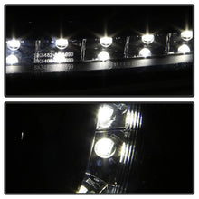Load image into Gallery viewer, 388.86 Spyder Projector Headlights Audi A6 (2002-2004) Halogen Model Only - LED DRL - Black - Redline360 Alternate Image