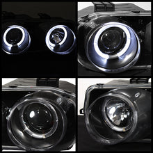 Load image into Gallery viewer, 213.12 Spyder Projector Headlights Acura Integra (1994-1997) LED Halo - Black or Chrome - Redline360 Alternate Image