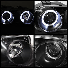 Load image into Gallery viewer, 213.12 Spyder Projector Headlights Acura Integra (1998-2001) LED Halo - Black or Chrome - Redline360 Alternate Image