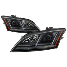 Load image into Gallery viewer, 849.92 Spyder Projector Headlights Audi TT (2008-2011) AFS Model Only Projector Headlights w/ Sequential Signal - LED - BK - Redline360 Alternate Image