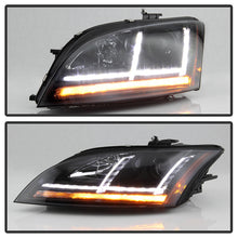 Load image into Gallery viewer, 849.92 Spyder Projector Headlights Audi TT (2008-2011) AFS Model Only Projector Headlights w/ Sequential Signal - LED - BK - Redline360 Alternate Image