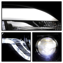 Load image into Gallery viewer, Spyder LED Headlights BMW X5 E70 (07-10) [Xenon/HID Model] w/ U-Shape DRL - Black - Default Title Alternate Image