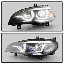 Load image into Gallery viewer, Spyder LED Headlights BMW X5 E70 (07-10) [Xenon/HID Model] w/ U-Shape DRL - Black - Default Title Alternate Image