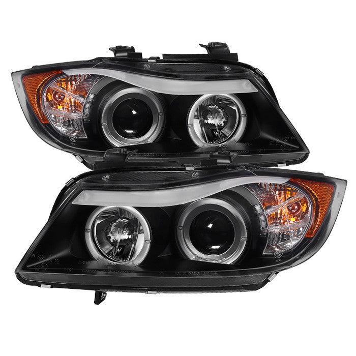 Spyder Projector Headlights BMW 325i 328i 335i E90 Sedan (06-07-08) LE ...