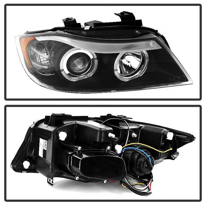 Spyder Projector Headlights BMW 325i 328i 335i E90 E91 Pre-LCI (06-07-