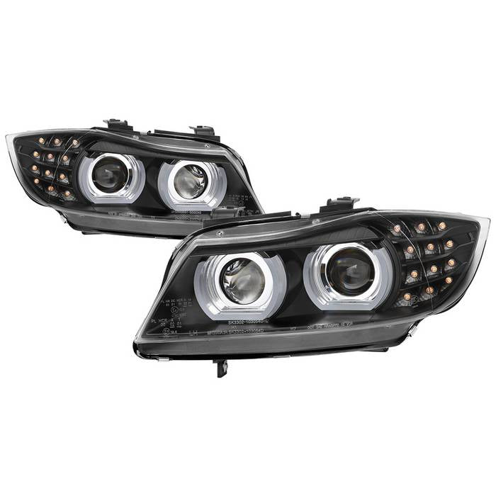 Spyder Projector Headlights BMW 328i 330i 335i E90 (09-12) Sedan w