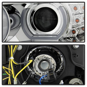 669.12 Spyder Projector Headlights BMW 328i 330i 335i E90 (09-12) Sedan w/ OEM HID or Halogen - Redline360